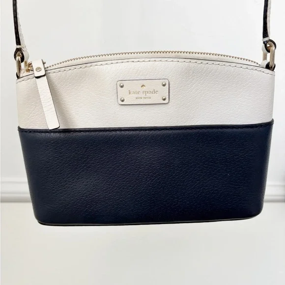 Kate Spade Grove Street Millie - Navy and White Crossbody Bag - Picture 2 of 13